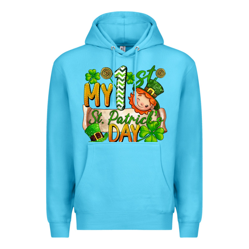 My 1st St Patricks Day Premium Hoodie by FaDigitalArtStudio | Teevron