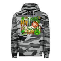 Slate Camo my 1st st patricks day Premium Hoodie - FaDigitalArtStudio