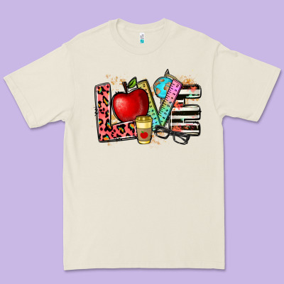 Love Teacher Premium Tee Designed By Nancycooperartshop