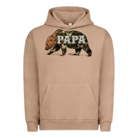 Pigment Burro bear papa Urban Hoodie - Artiststas