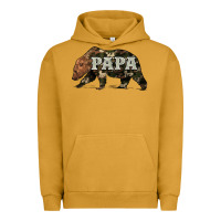 Pigment Peanut Butter bear papa Urban Hoodie - Artiststas
