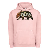 Pigment Salmon bear papa Urban Hoodie - Artiststas