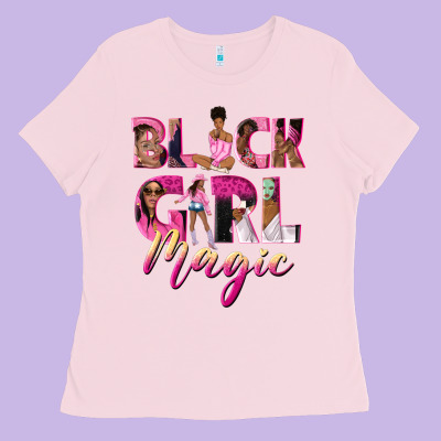 Black Girl Magic Ladies Tee Designed By Nancycooperartshop