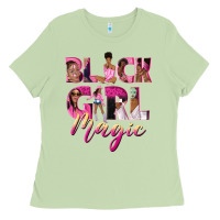 Matcha black girl magic Ladies Tee - NancyCooperArtShop