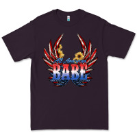 Plum All America Babe Premium Tee - JahusDesignShop