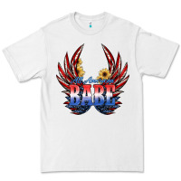 White All America Babe Premium Tee - JahusDesignShop