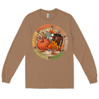 Toasted Coconut Bonfires flannels smores campfires pumpkin Long Sleeve Tee - NancyCooperArtShop
