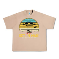 Burro UFO Vintage Retro Alien Outerspace Spaceship Urban Heavy Tee - Bettercallsaul