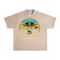 French Oak UFO Vintage Retro Alien Outerspace Spaceship Urban Heavy Tee - Bettercallsaul