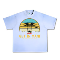 Grape Ice UFO Vintage Retro Alien Outerspace Spaceship Urban Heavy Tee - Bettercallsaul