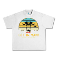 Lunar Rock UFO Vintage Retro Alien Outerspace Spaceship Urban Heavy Tee - Bettercallsaul
