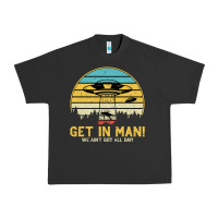 Pigment Black UFO Vintage Retro Alien Outerspace Spaceship Urban Heavy Tee - Bettercallsaul