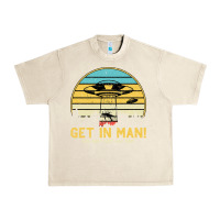 Sandshell UFO Vintage Retro Alien Outerspace Spaceship Urban Heavy Tee - Bettercallsaul