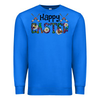 True Royal Happy Easter Premium Sweatshirt - CowhideDigitalArt