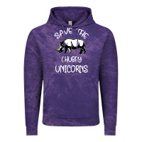 Cloud Purple save the chubby unıcorns Vintage Hoodie - Bettercallsaul