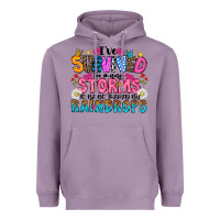 Lavender ive survived too many storms to be thered by raind Heavyweight Hoodie - CowhideDigitalArt