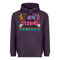 Plum ive survived too many storms to be thered by raind Heavyweight Hoodie - CowhideDigitalArt