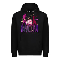 Black Dance mom Mother's Day Premium Hoodie - FaDigitalArtStudio