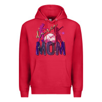 Cardinal Dance mom Mother's Day Premium Hoodie - FaDigitalArtStudio