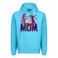 Ocean Blue Dance mom Mother's Day Premium Hoodie - FaDigitalArtStudio