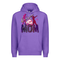 Purple Dance mom Mother's Day Premium Hoodie - FaDigitalArtStudio