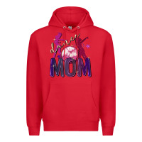 Red Dance mom Mother's Day Premium Hoodie - FaDigitalArtStudio