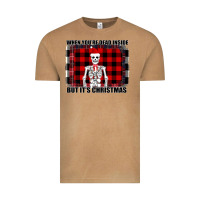 When You Re Dead Inside But It Christmas Skeleton Vintage Tee | Teevron
