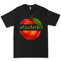 Black teacher life with apple Premium Tee - NancyCooperArtShop