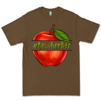 Cacao teacher life with apple Premium Tee - NancyCooperArtShop
