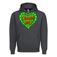 Smoke valentine's day hearts Zipper Hoodie - FaDigitalArtStudio