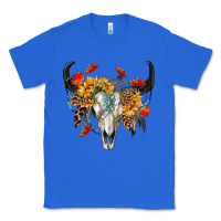 True Royal Fall Bull Skull Classic Tee - RanaPortraitStore