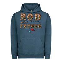Pigment Midnight Navy rod father Urban Hoodie - Artiststas