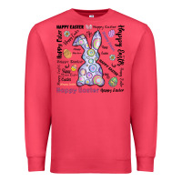 Cardinal Happy Easter Premium Sweatshirt - CowhideDigitalArt
