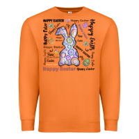 Carrot Happy Easter Premium Sweatshirt - CowhideDigitalArt