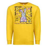 Lemon Happy Easter Premium Sweatshirt - CowhideDigitalArt