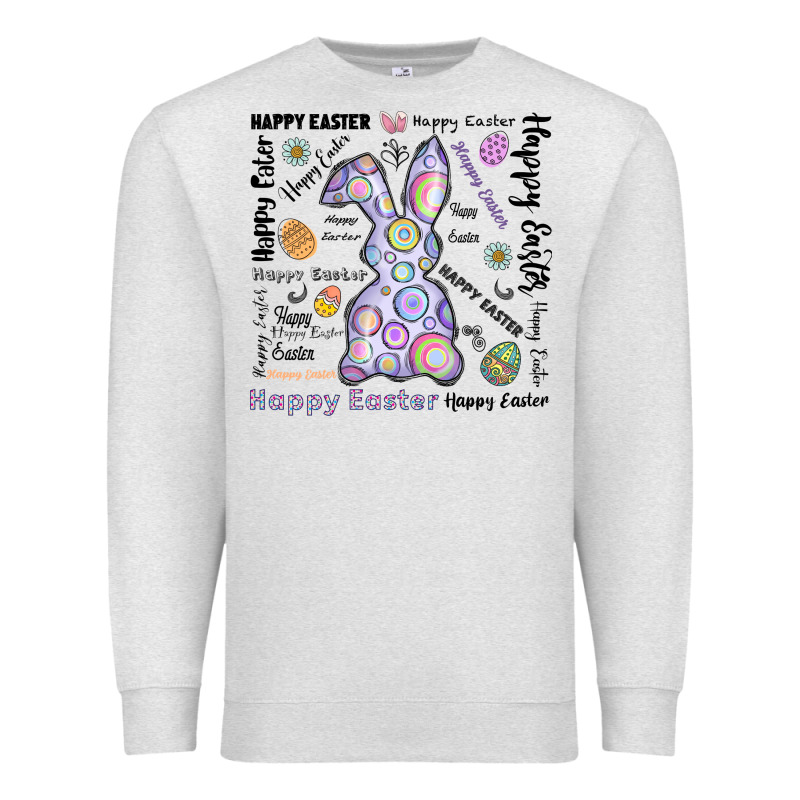 Happy Easter Premium Sweatshirt by CowhideDigitalArt | Teevron