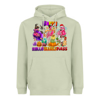 Matcha Happy Hallo Thanks Mas Heavyweight Hoodie - CowhideDigitalArt