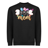 Black Easter Dog Mom Easter Day Heavyweight Sweatshirt - CowGirlArtShop