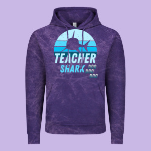 Teacher Shark Doo Vintage Hoodie Designed By Bettercallsaul