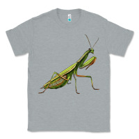 Heather Grey mantis Classic Tee - LillyAllenDesigns