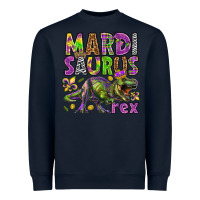 Navy Mardi Saurus Rex Heavyweight Sweatshirt - HowdyJamesFarm