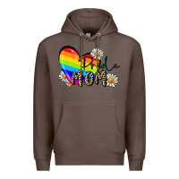 Coffee Pride Mom Mother's Day Premium Hoodie - FaDigitalArtStudio