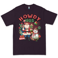Plum howdy hos Premium Tee - MaliasSmallBusiness