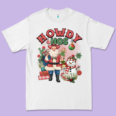 Howdy Hos Premium Tee Designed By Maliassmallbusiness