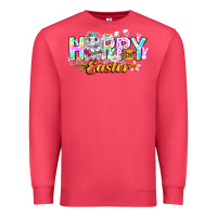 Cardinal Happy Easter Premium Sweatshirt - CowhideDigitalArt