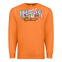 Carrot Happy Easter Premium Sweatshirt - CowhideDigitalArt