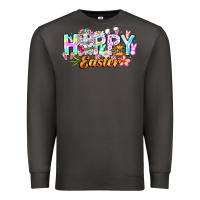 Smoke Happy Easter Premium Sweatshirt - CowhideDigitalArt