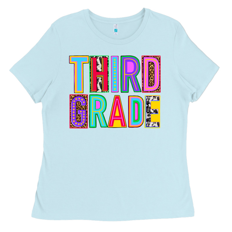 Third Grade Ladies Tee by NancyCooperArtShop | Teevron