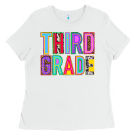 White third grade Ladies Tee - NancyCooperArtShop