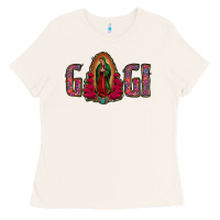 Bone Gigi Lady Of Guadalupe Ladies Tee - Jasminsmagicworld